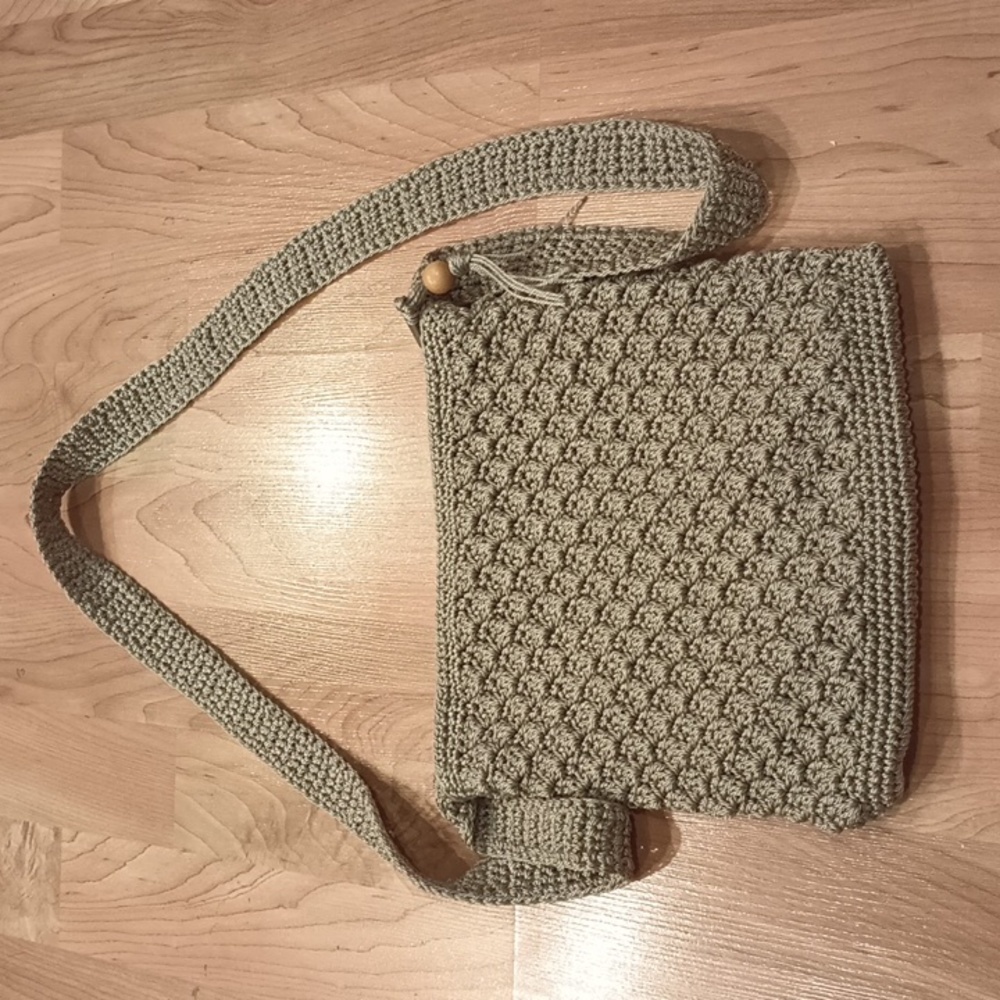 Vintage boho style woven bag